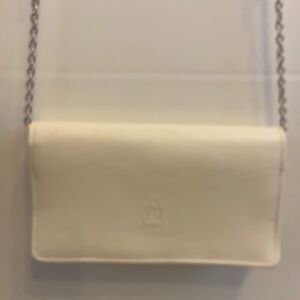Safe keeper crossbody 7.5”x4” cream color